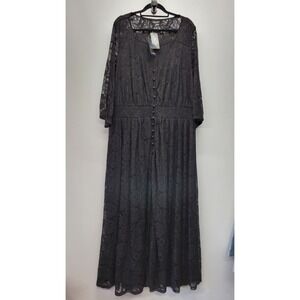 CITY CHIC Divine Creation Maxi Dress - black